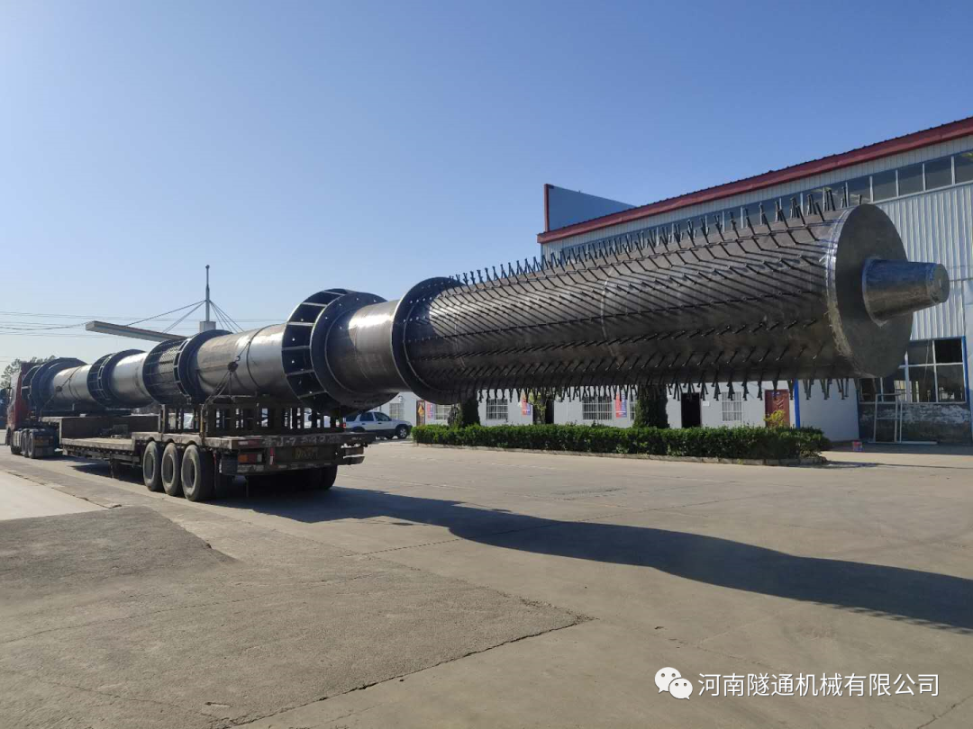 The steel pipe columns of China Railway Tunnel Group No. 3 Co., Ltd. were successfully delivered
