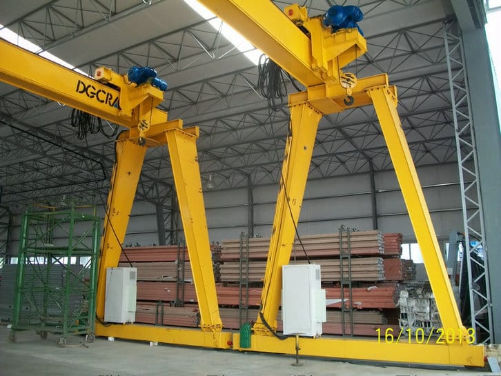 Single girder gantry crane 3